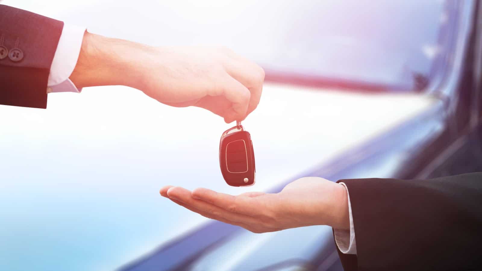 Leased Vehicle Stock Photo