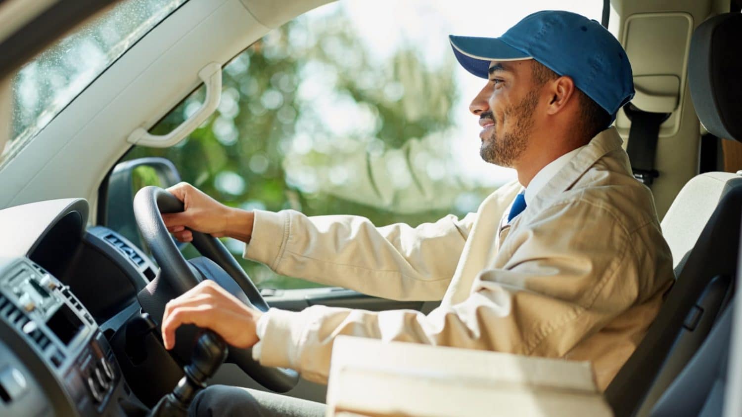 Delivery Man Stock Photo
